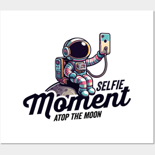 Selfie Moment - Atop the Moon Posters and Art